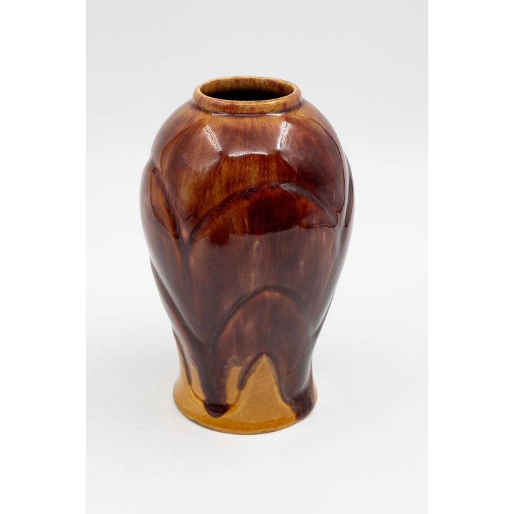 Crown Lynn Ambrico - Trickle glaze vase
