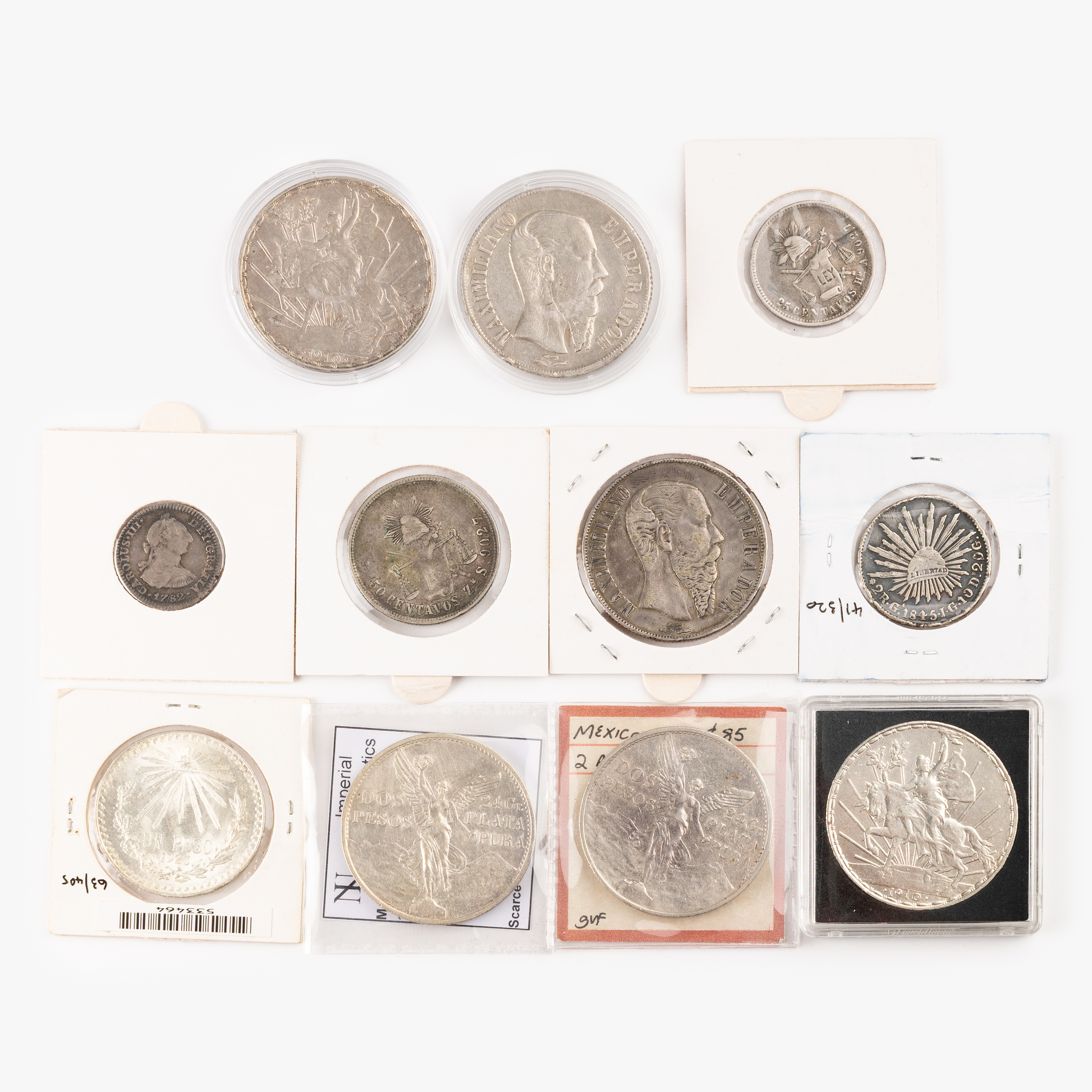 Mexico, 1782 - 1923, G - UNC