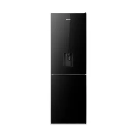 Hisense 305L Bottom Freezer Fridge with Water Dispenser- Black Mirror