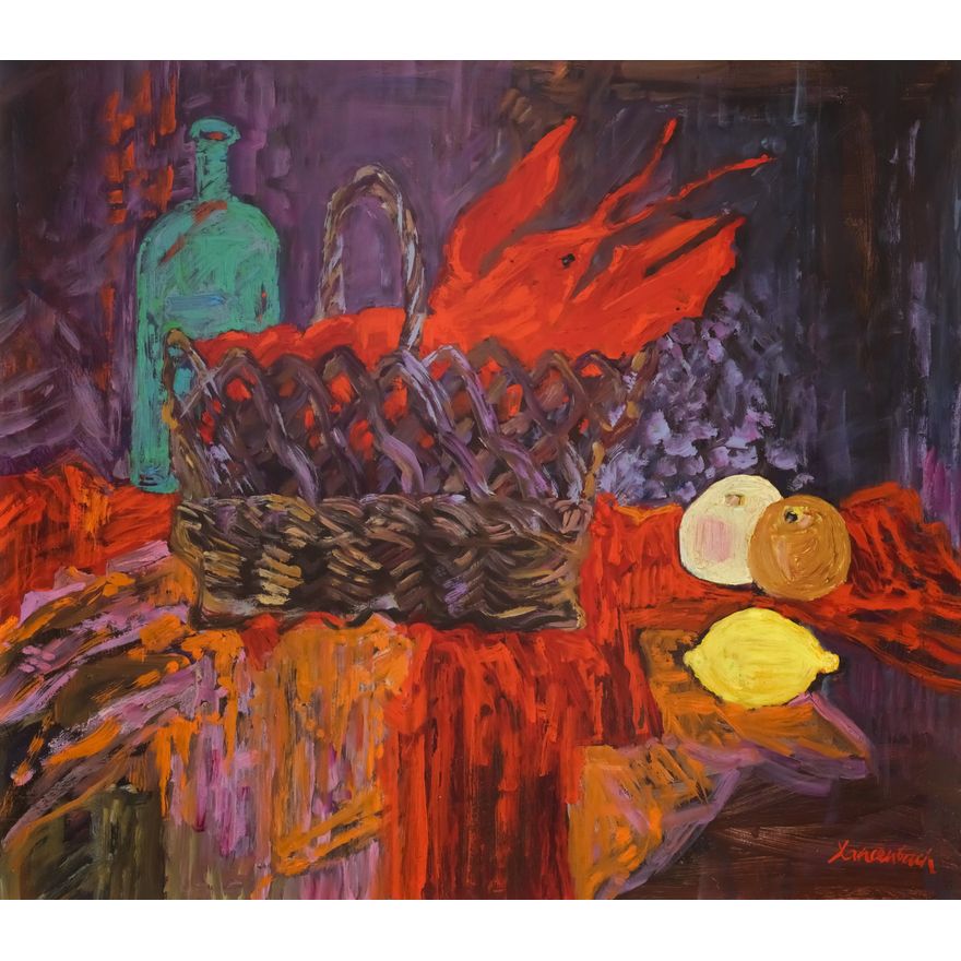 Jan Szancenbach | Martwa natura z rakiem, 1997 r.