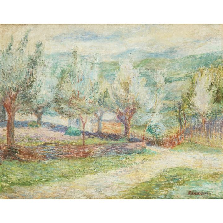 Krystyna Łada-Studnicka | Kwitnący sad, ok. 1930 r.