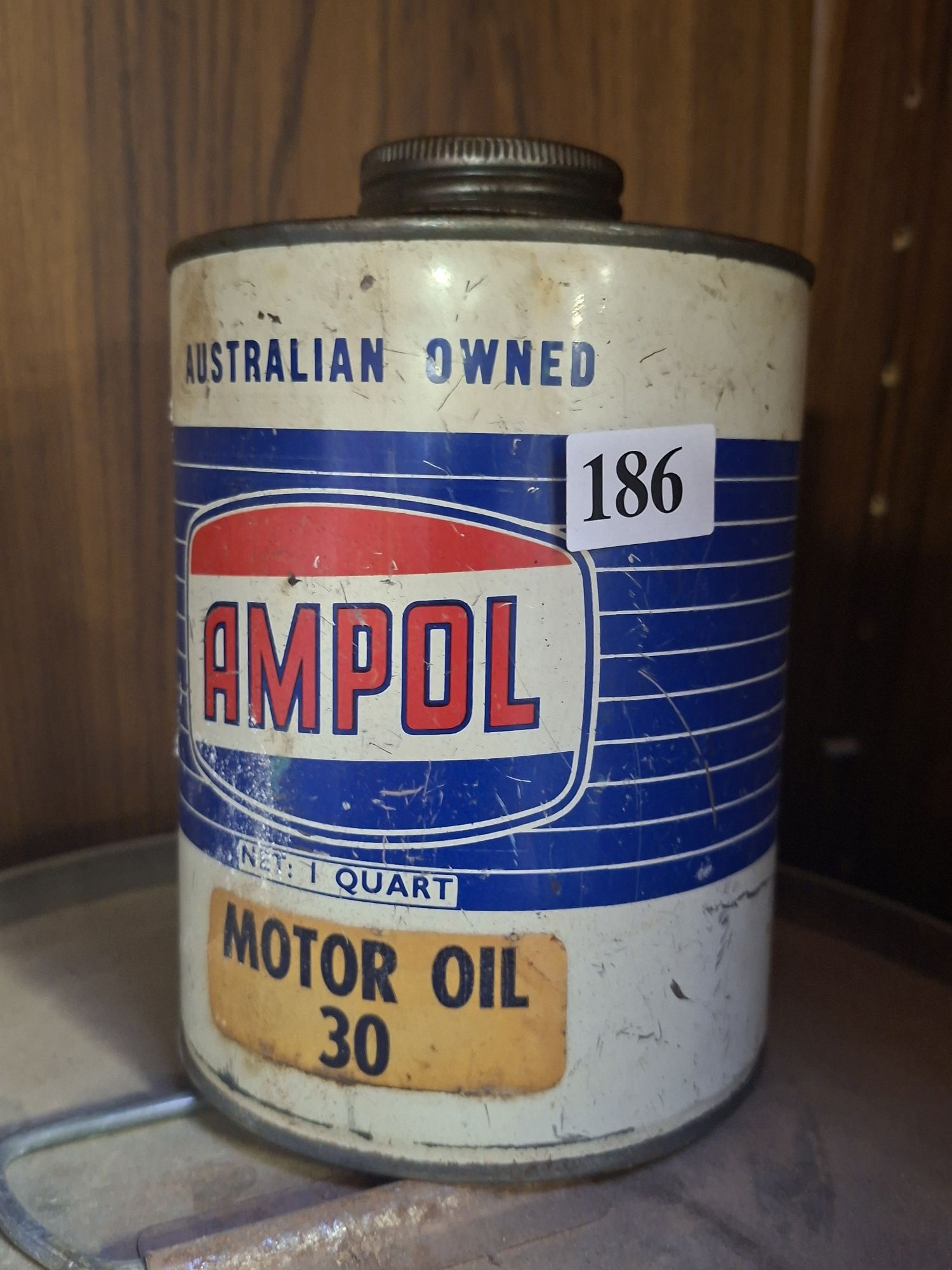 Ampol Oil Tin
