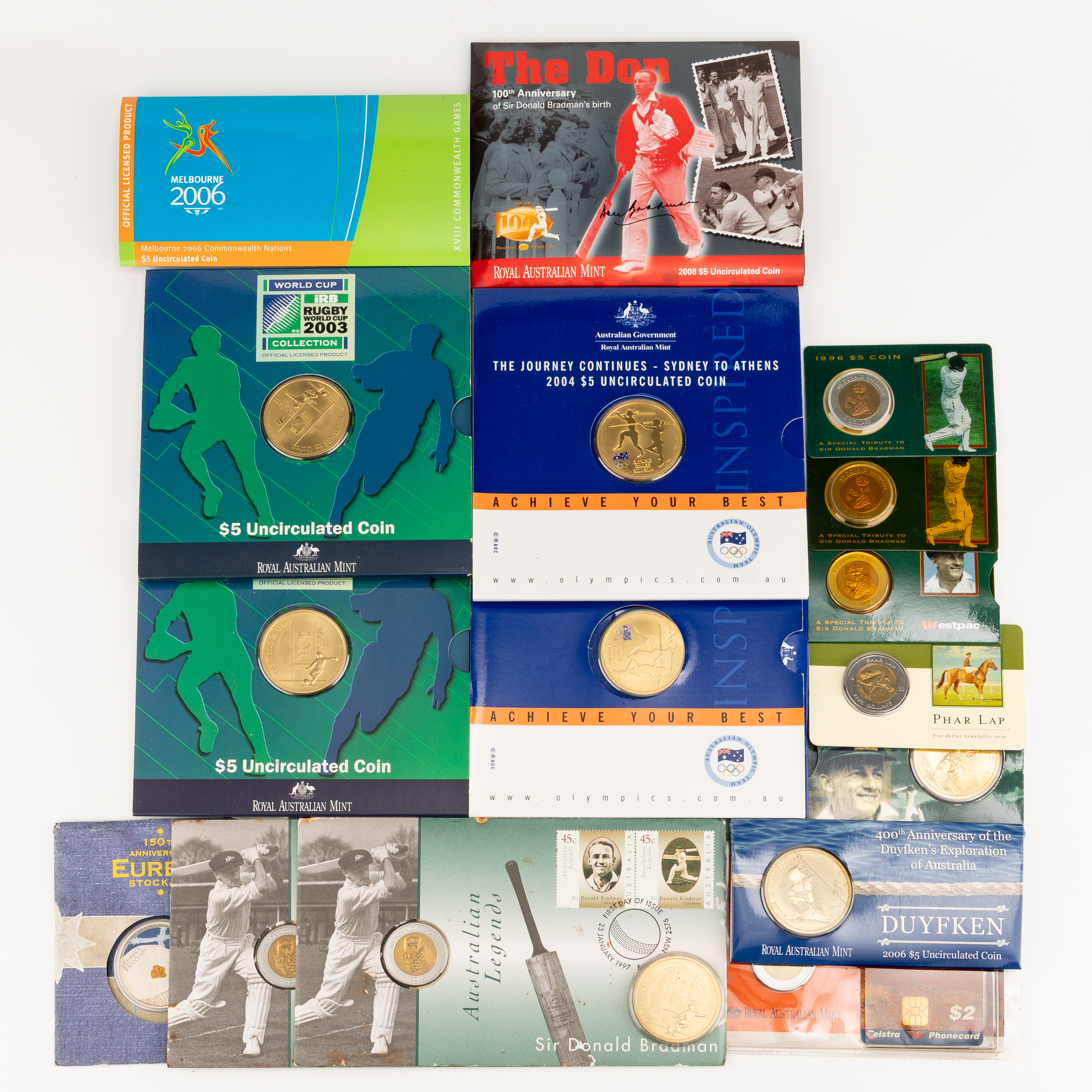 492 · Elizabeth II, Miscellaneous, Five Dollars, 1996 - 2008, UNC