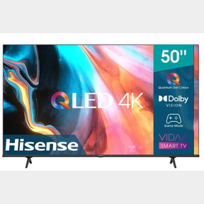 HISENSE 50 E7K 4K SMART UHD QLED TV CRACKED SCREEN