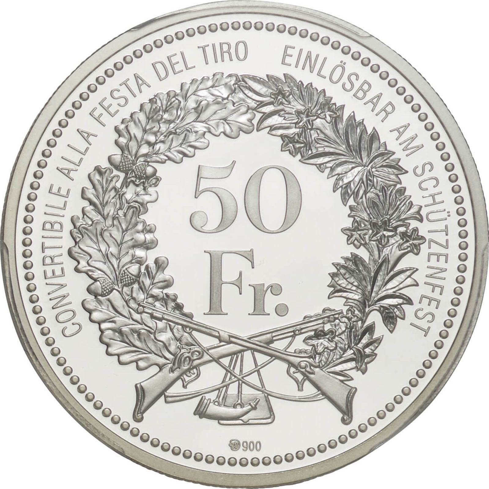 楽天市場】SWITZERLAND スイス 50フラン銀貨『ティチーノ』雲上