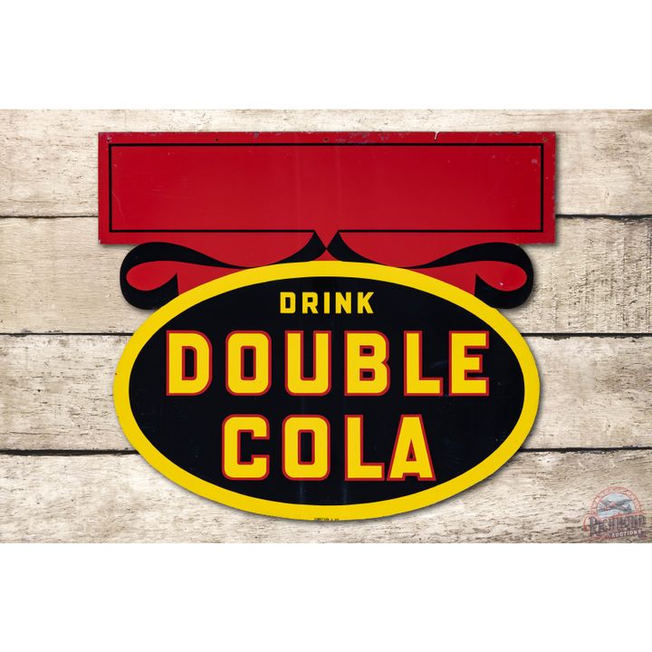 Drink Double Cola w/ Privilege Panel Metal Sign TAC 8.9
