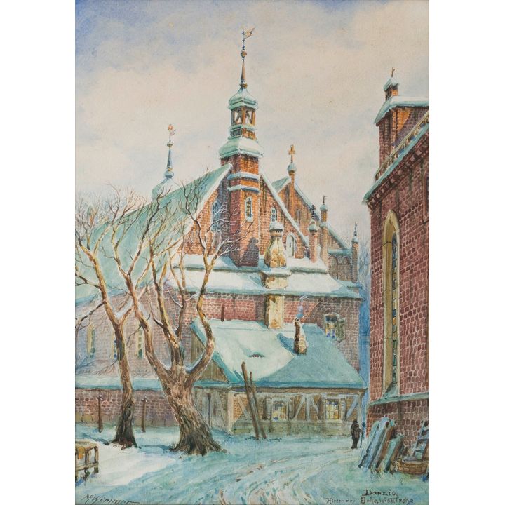 Moritz Wimmer | Zaplecze kościoła św. Jana w Gdańsku