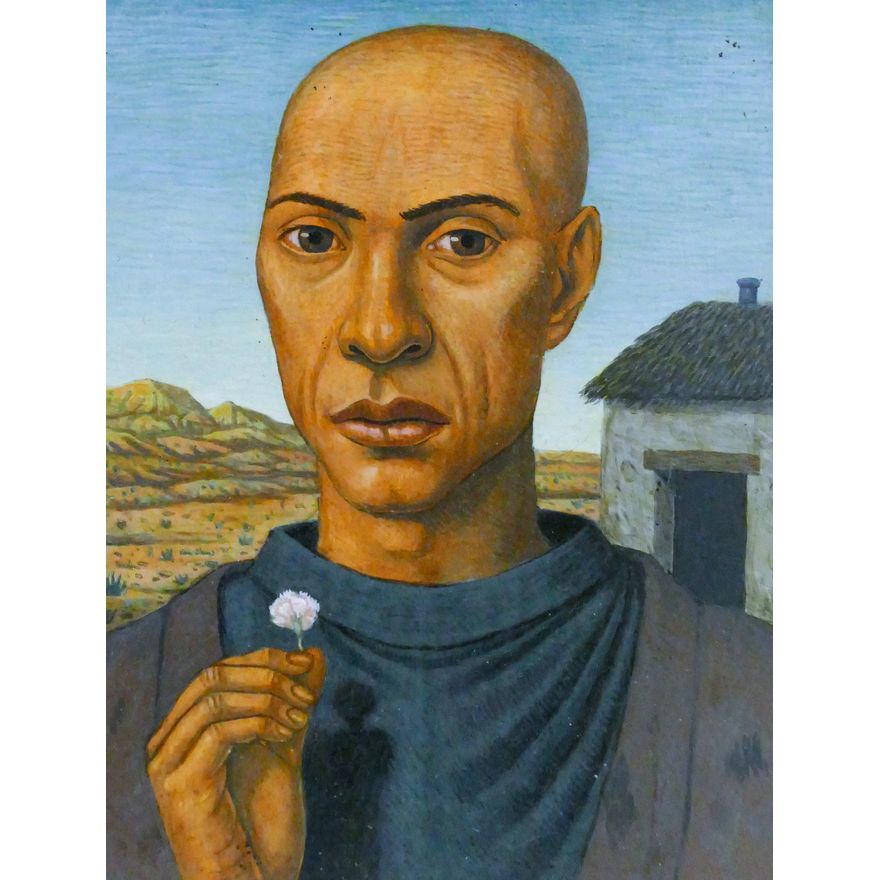 Paul Green ''PINK'' (Portrait) 1996 Acrylic