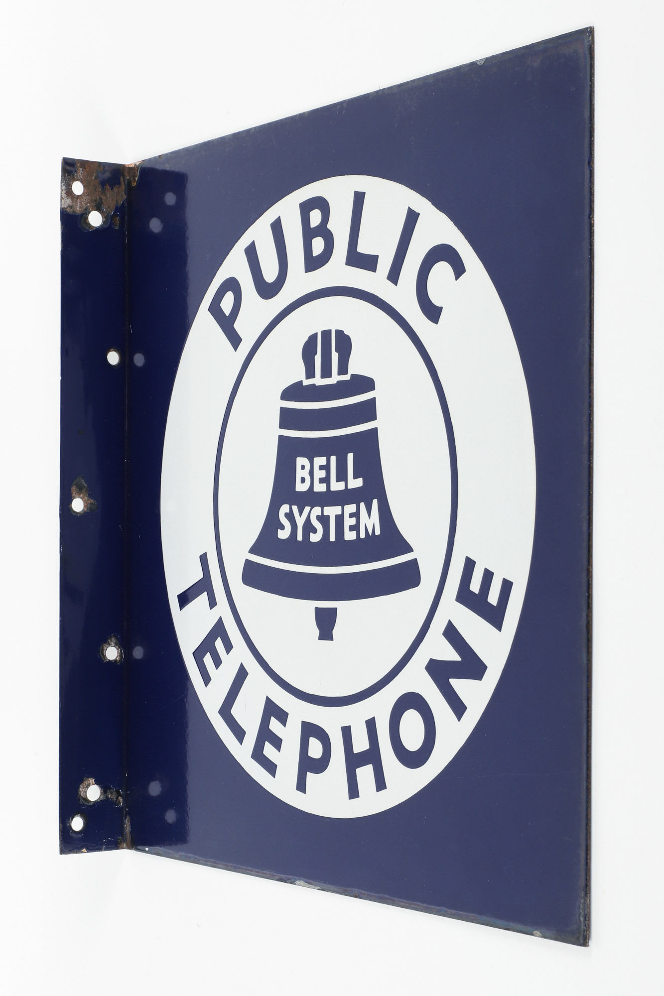 Bell System Public Telephone Flange Sign | Miller & Miller Auctions Ltd