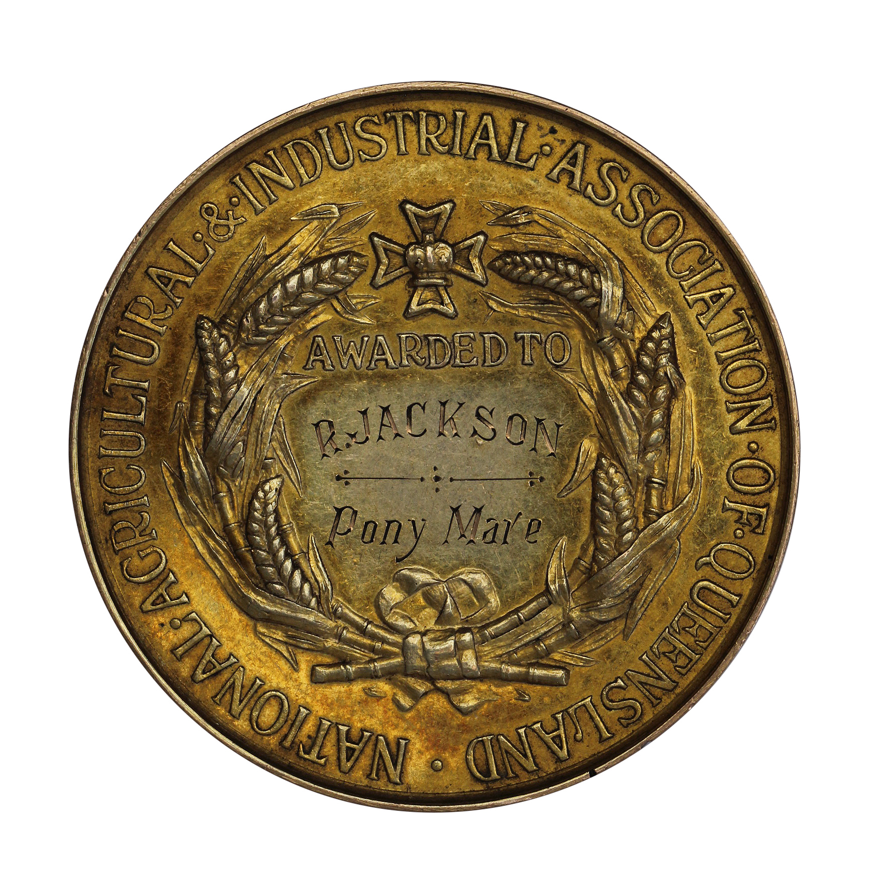 National Agricultural & Industrial Association of Queensland Gold Medal, EF