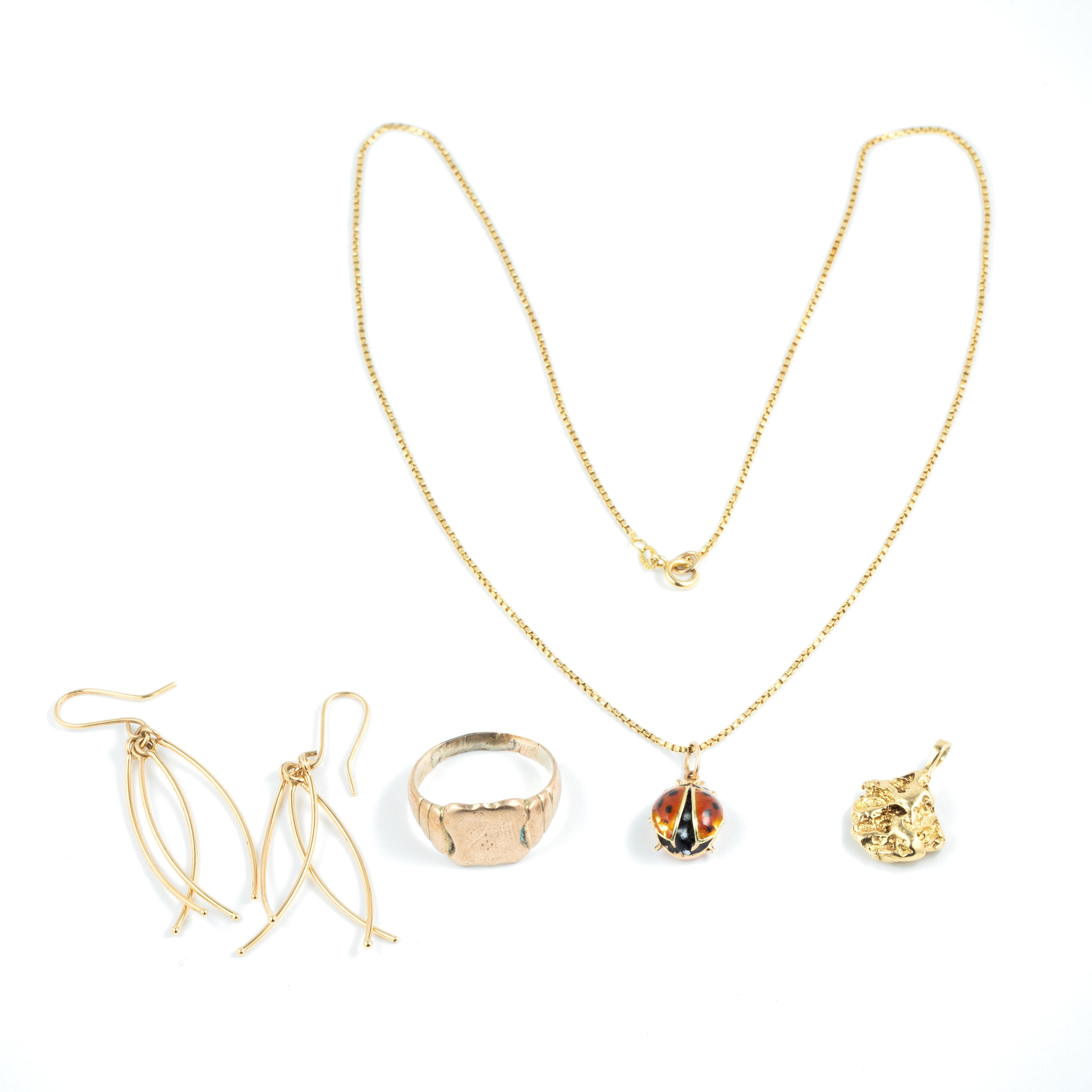 18ct Gold & 9ct Gold Jewellery Lot