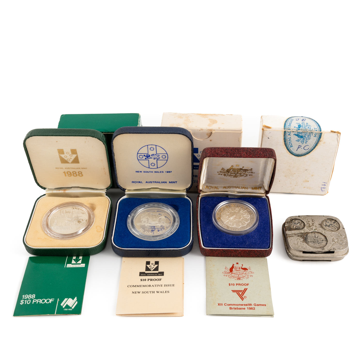 Elizabeth II, RAM, Ten Dollars, 1982 - 1988, FDC