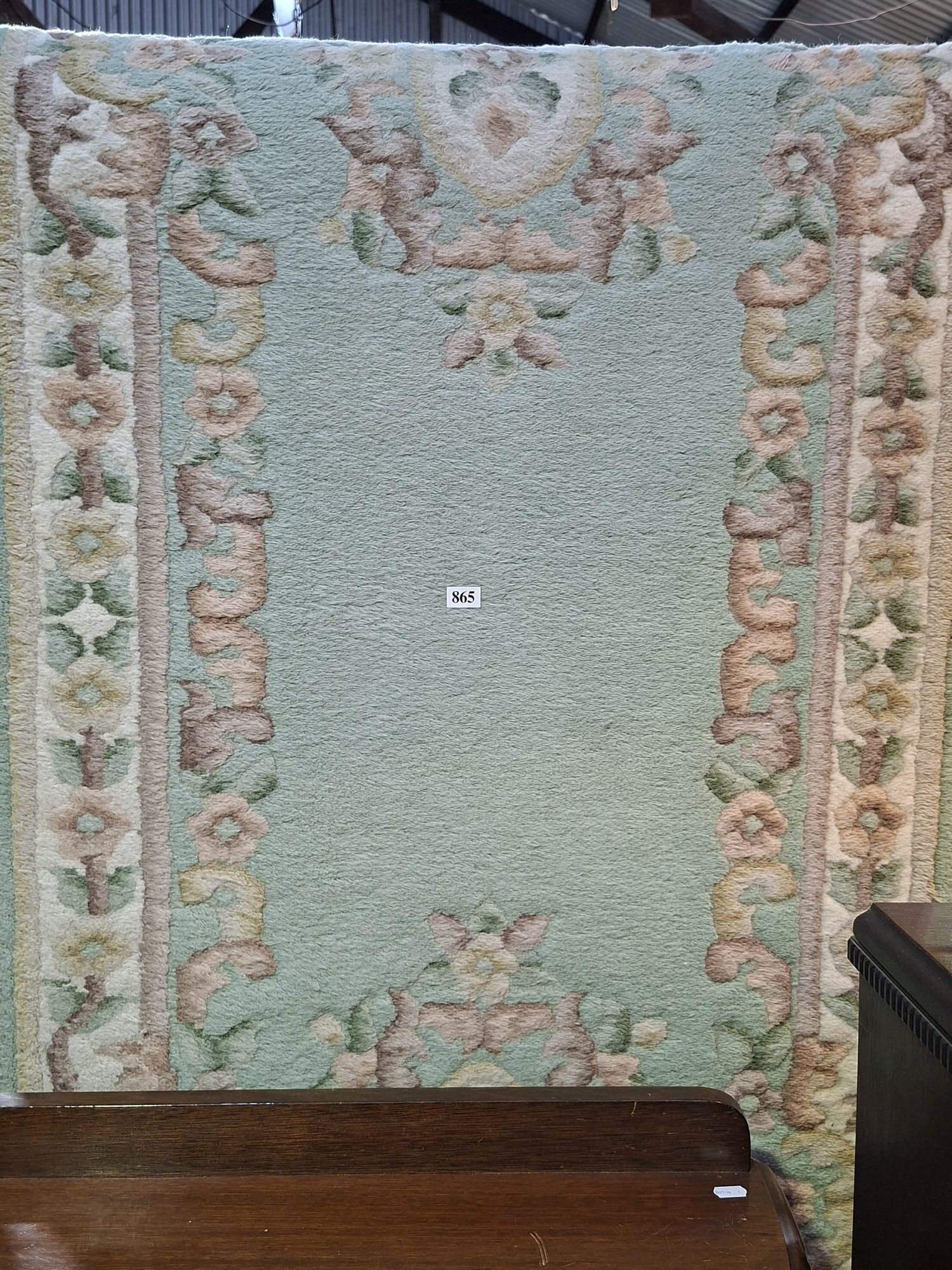 MACHINE MADE WOOL HALLWAY RUNNER RUG