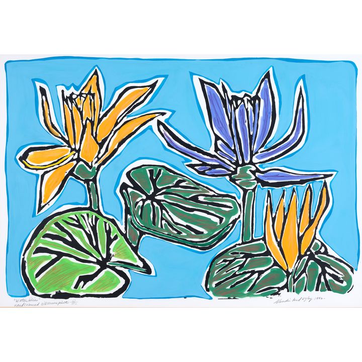 Claudia Pond Eyley ‘Water lillies’