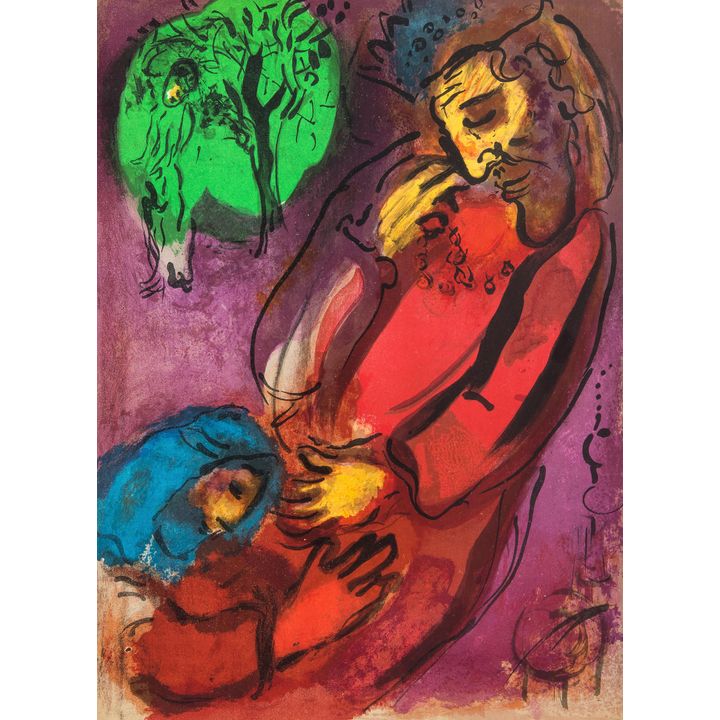 Marc Chagall | Dawid i Absalom, 1956 r.