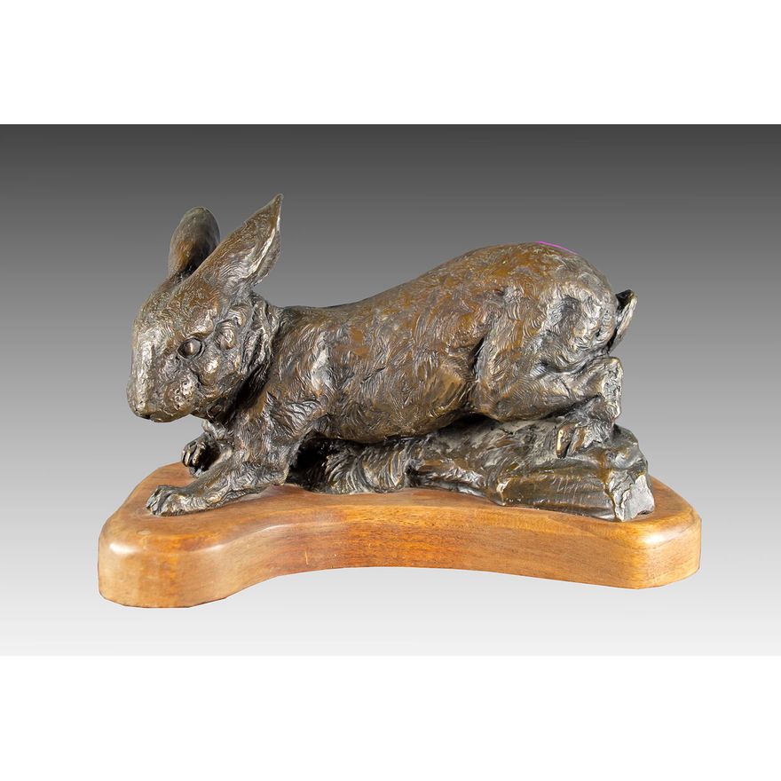 Rabbit by Joe Halko (1940-2009)