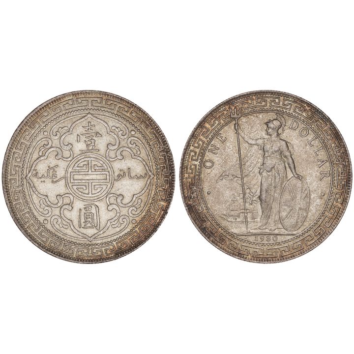 Great Britain, Trade Dollar, 1930, gVF