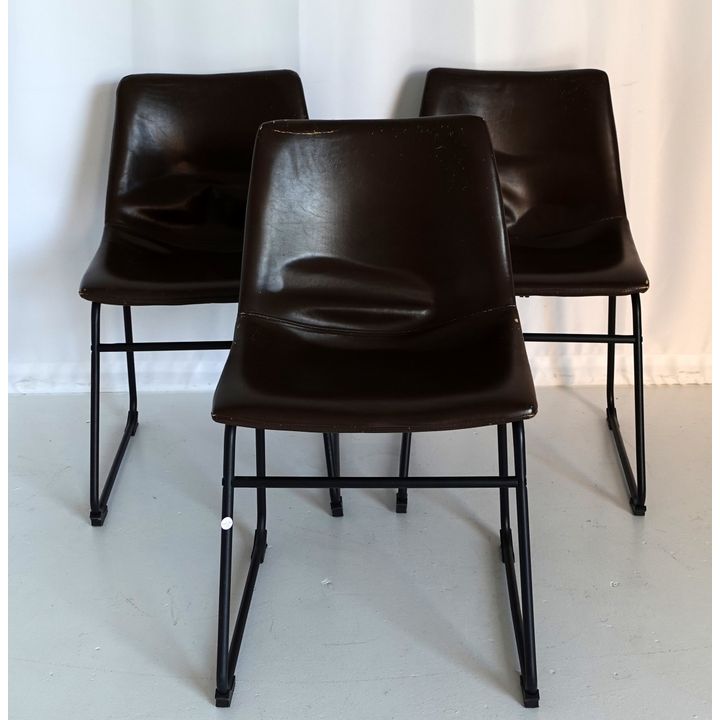 SET OF 3 SIDE CHAIRS