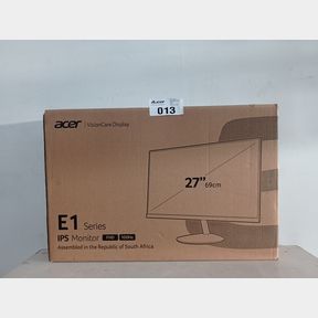 ACER ET271 27 1080P FULL HD 5MS MONITOR - 27 / 100HZ / 5MS / 16-9 / FHD