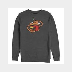 Fortnite Jumper-Grey XL-Burger With Tongue Out| SJ 51673/80462 B8 (S3 CB)