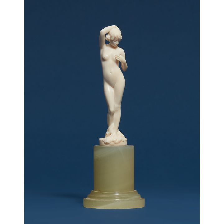 Standing nude by Alexandre-Auguste Caron (1857 - 1932)