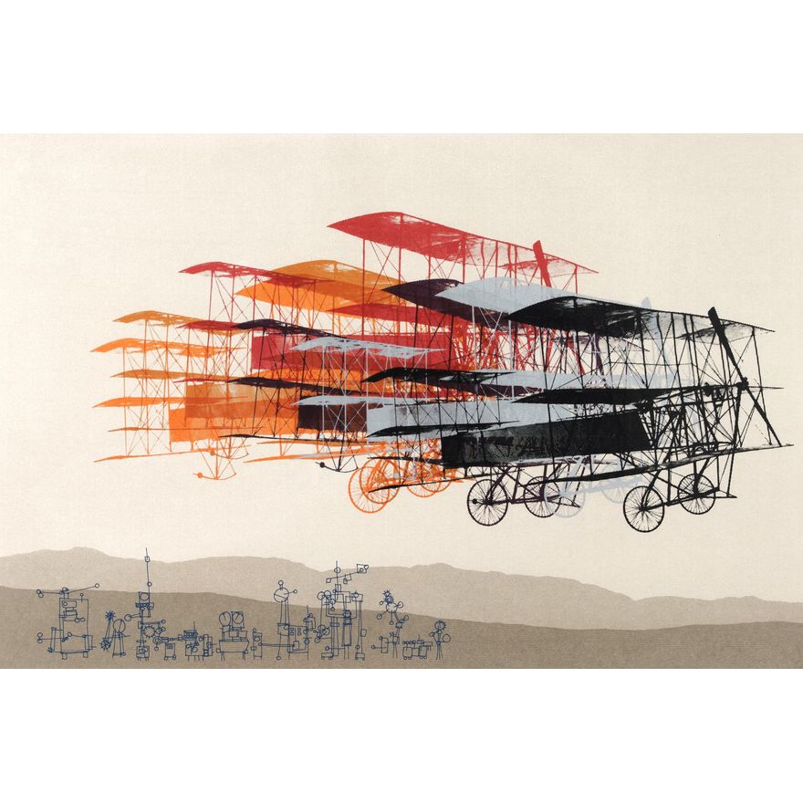 Ted Dutch 'Untitled - Flying Machine'