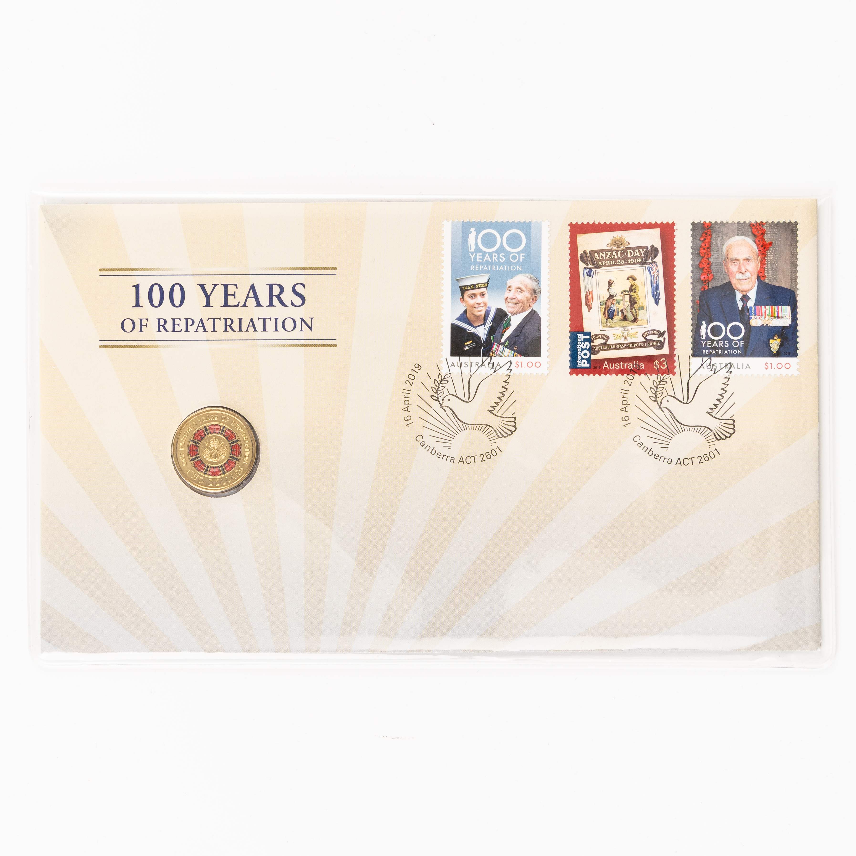 Elizabeth II, 100 Years of Repatriation, Two Dollars, 2019, UNC