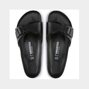 Birkenstock Ladies Madrid Black EVA Narrow - Black - Women EU 37