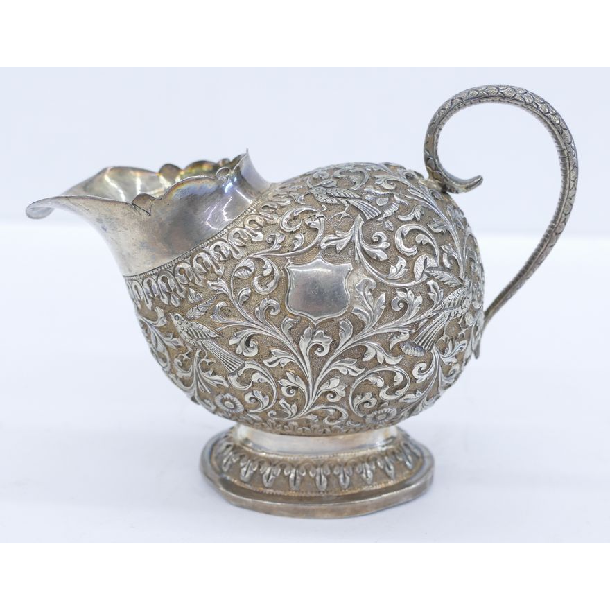 Indian 19th Cent. Kutch Silver Creamer