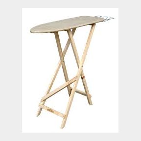 Select Pine Wood Ironing Board - Retractaline - -(One Leg Is Brocken)-| - 51745/13103 SN B1 (S1)