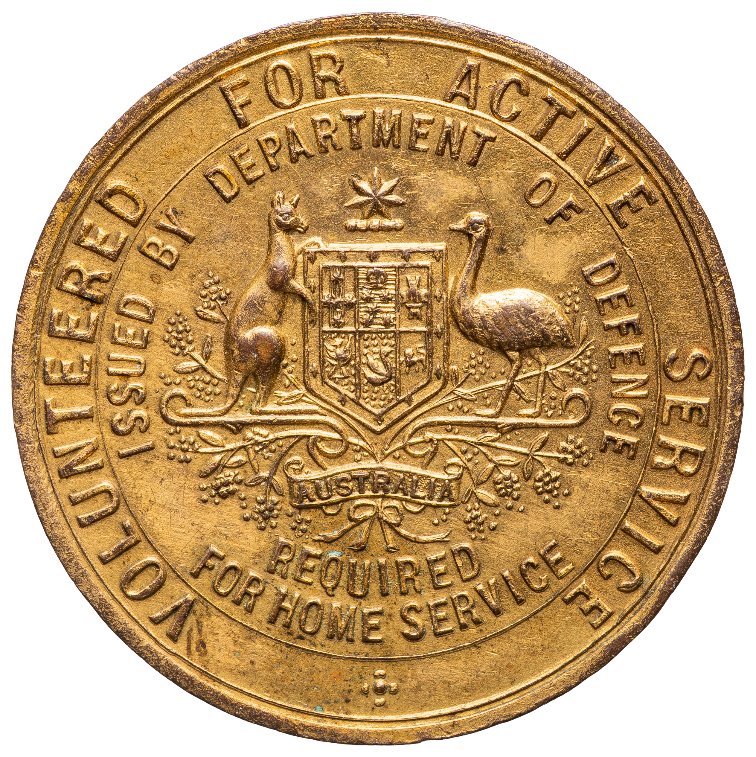 Volunteered For Active Service - Retained For Home Service , WWI, EF