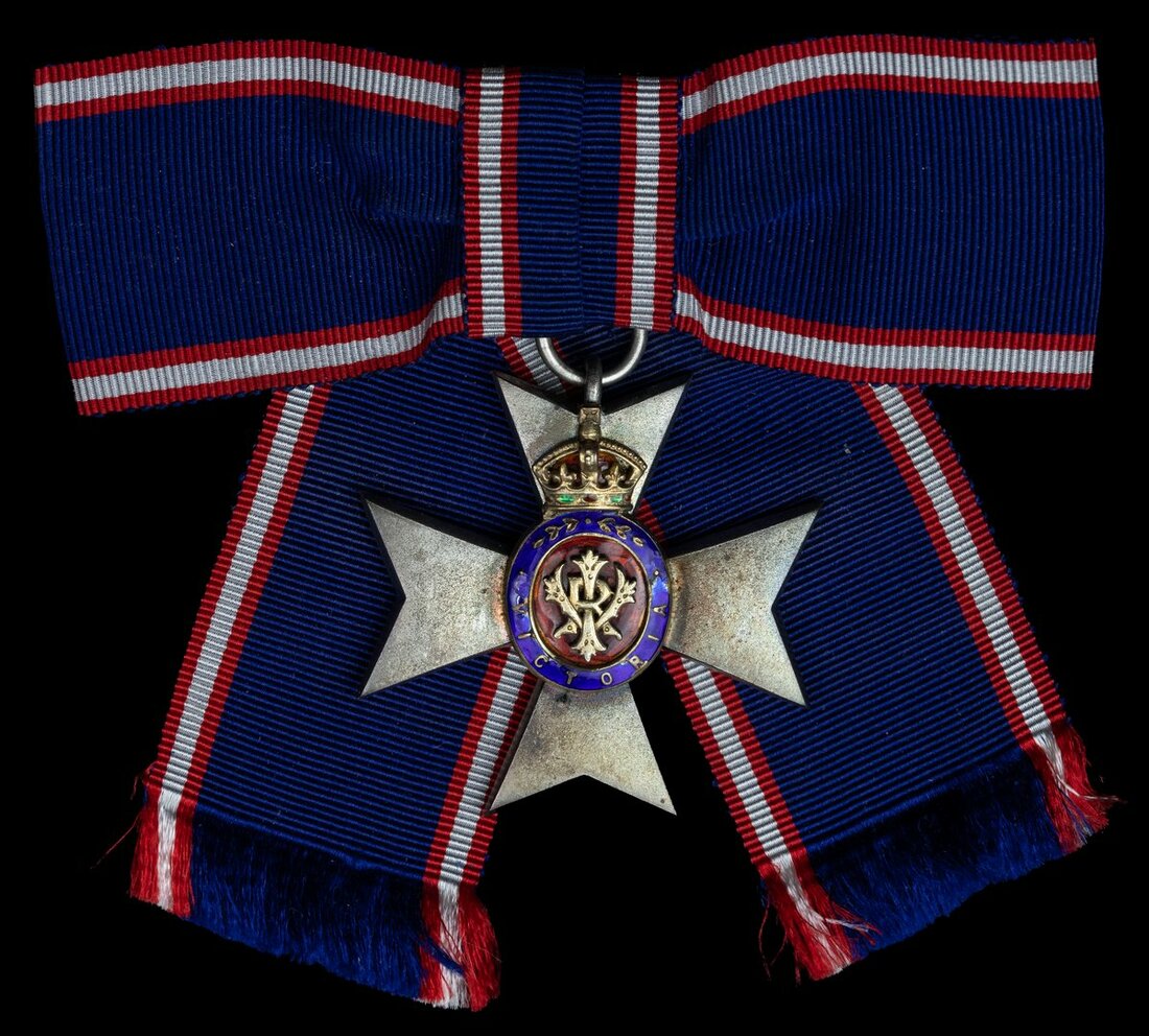 The 1969 M.V.O. awarded to Miss E. A. Railton The Royal Victorian Order ...
