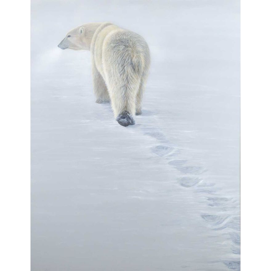 Terry Isaac (1958-2019), Disappearing Footprints