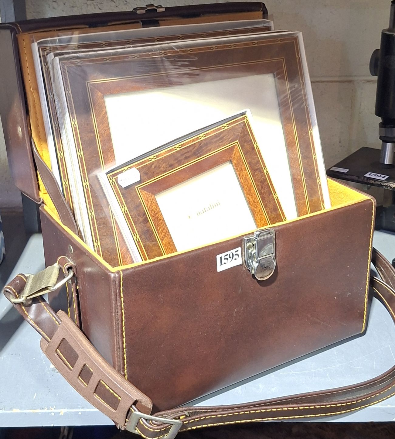 ITALIAN PHOTO FRAMES AND TRAVEL CASE
