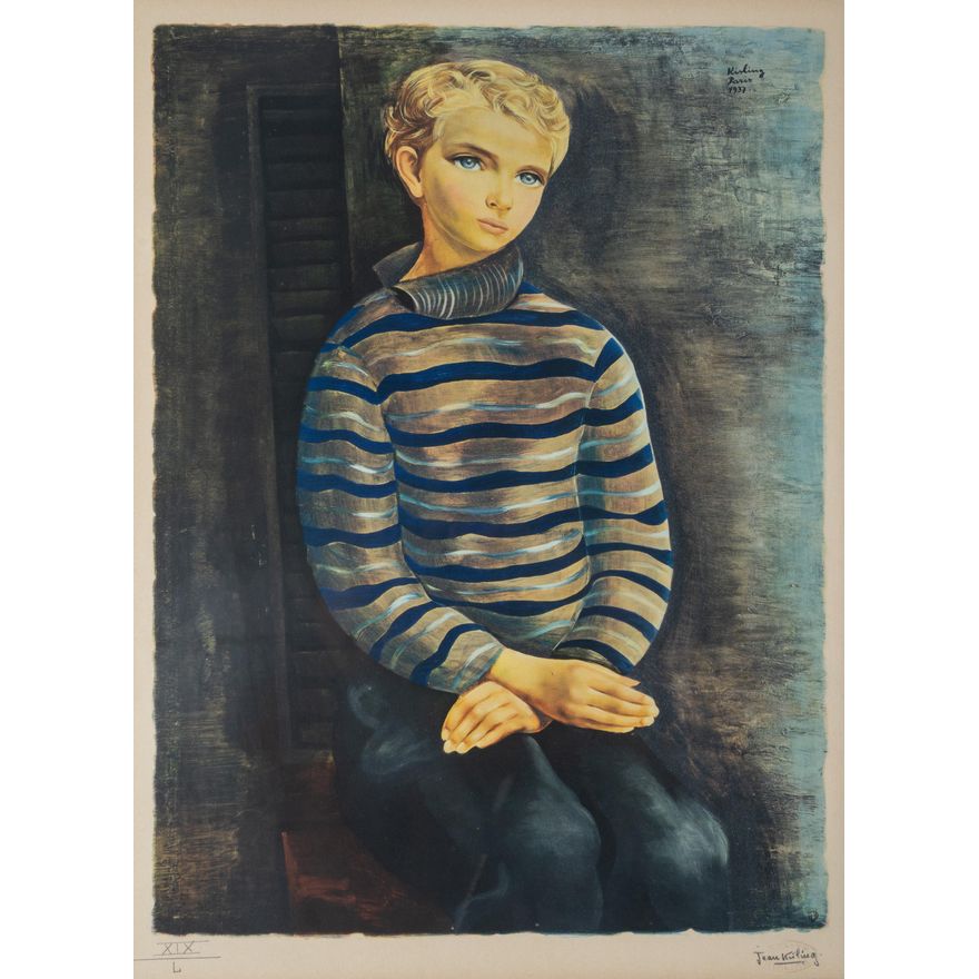 Mojżesz Kisling | Portret chłopca