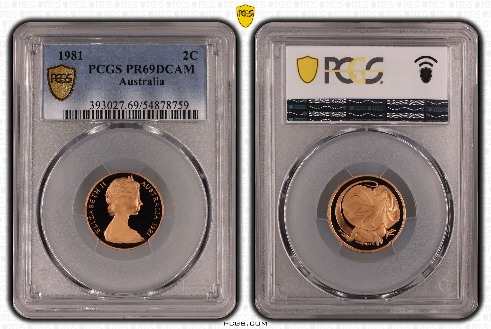 Two Cent, 1981, Pcgs Pr69dcam