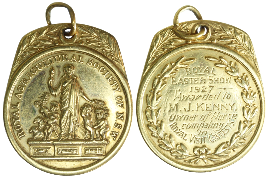 9ct Gold Royal Agricultural Society NSW