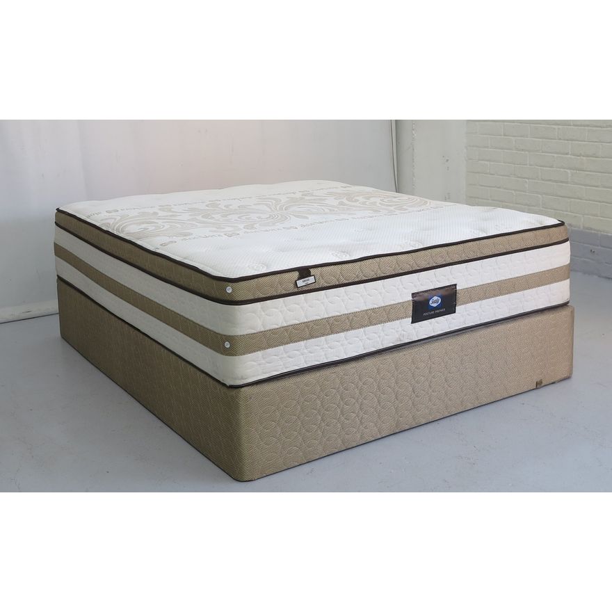 SEALY QUEEN SIZE MATTRESS AND BASE