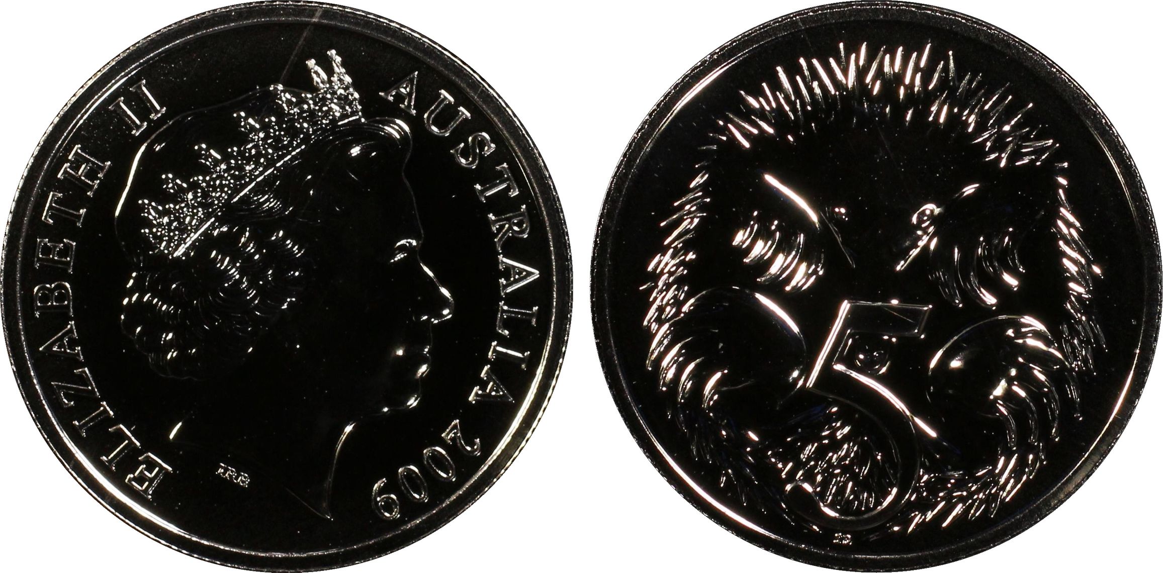 , Five Cent, 2009, PCGS MS69
