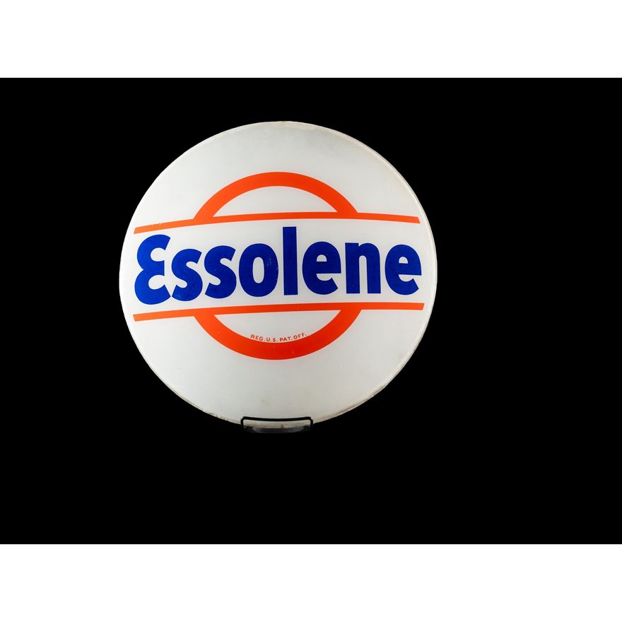 15" Essolene Gasoline Glass Globe Lens.