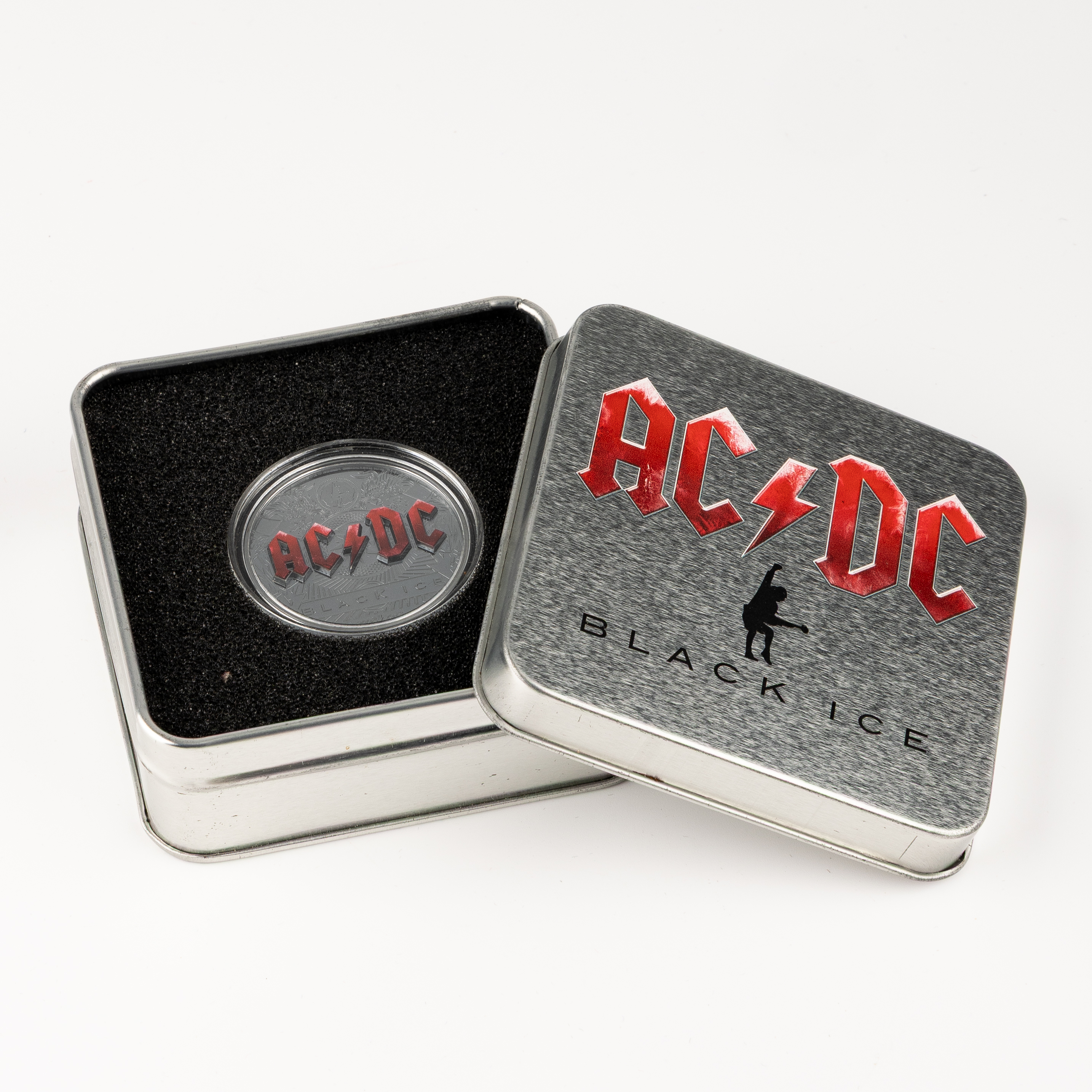 Cook Islands, Elizabeth II, AC/DC Black Ice, Ten Dollars, 2018, FDC