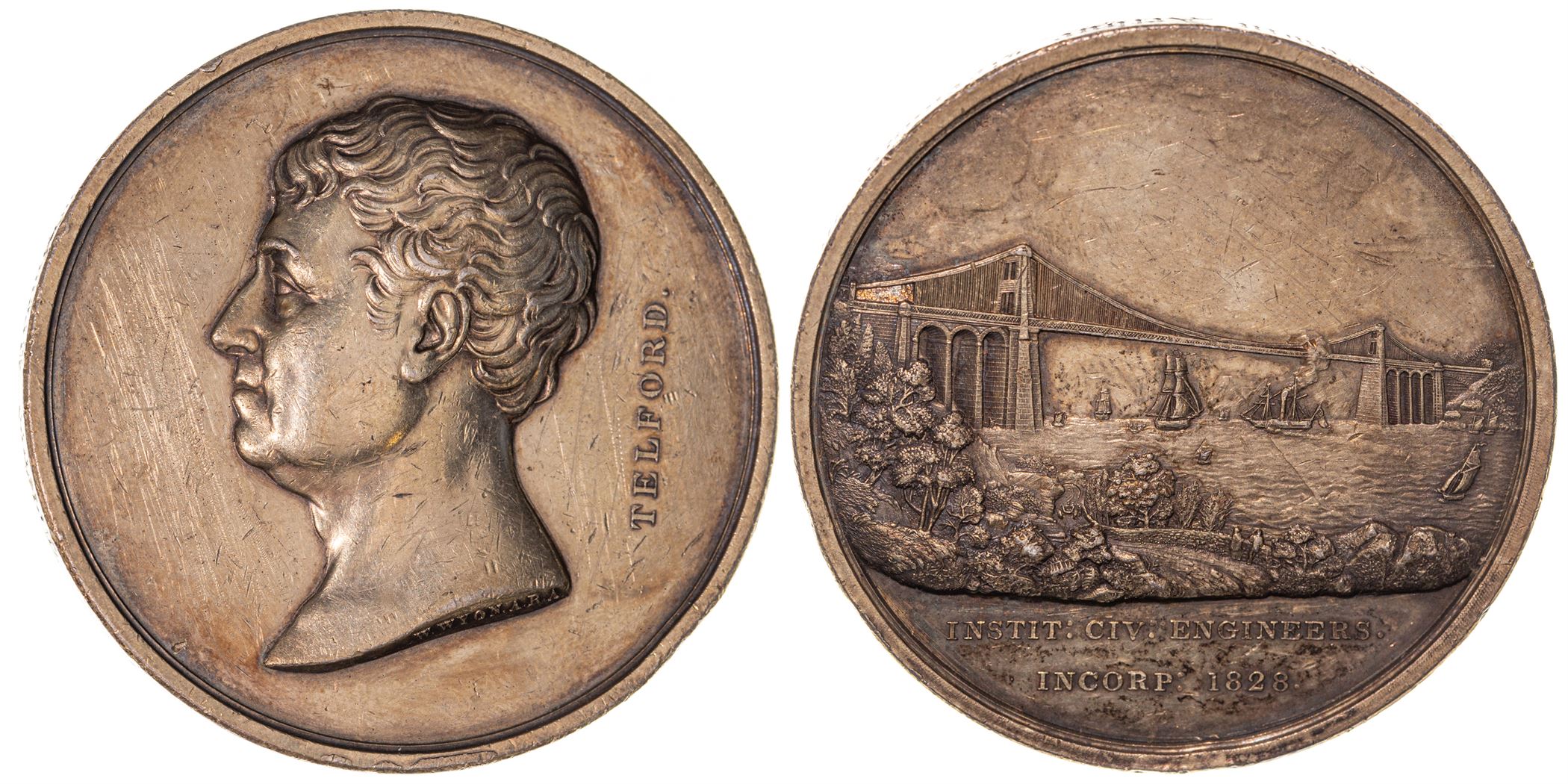 Thomas Telford (1757-1834), Institute of Civil Engineers, Telford Premium, Fine