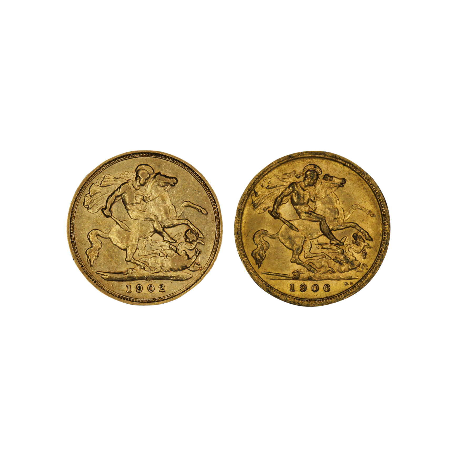 1211. · Group, Edward VII, Half Sovereign, Fine
