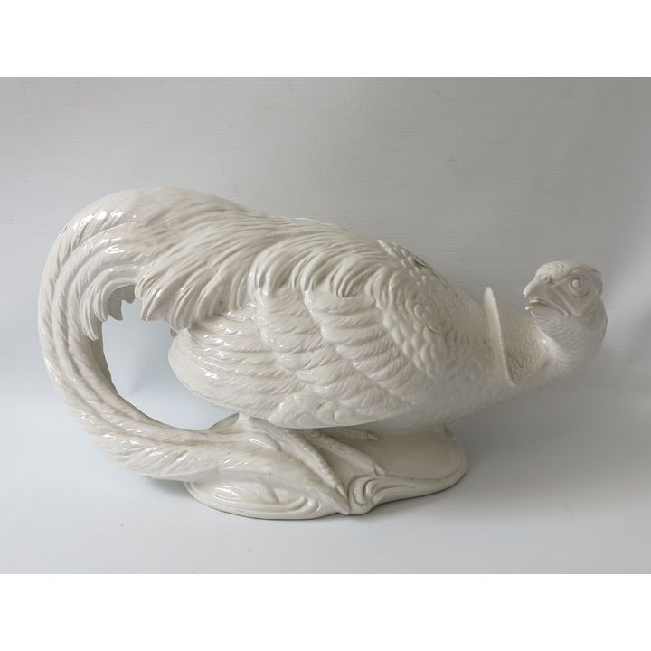 LARGE ITALIAN PORCELAIN PHEASANT