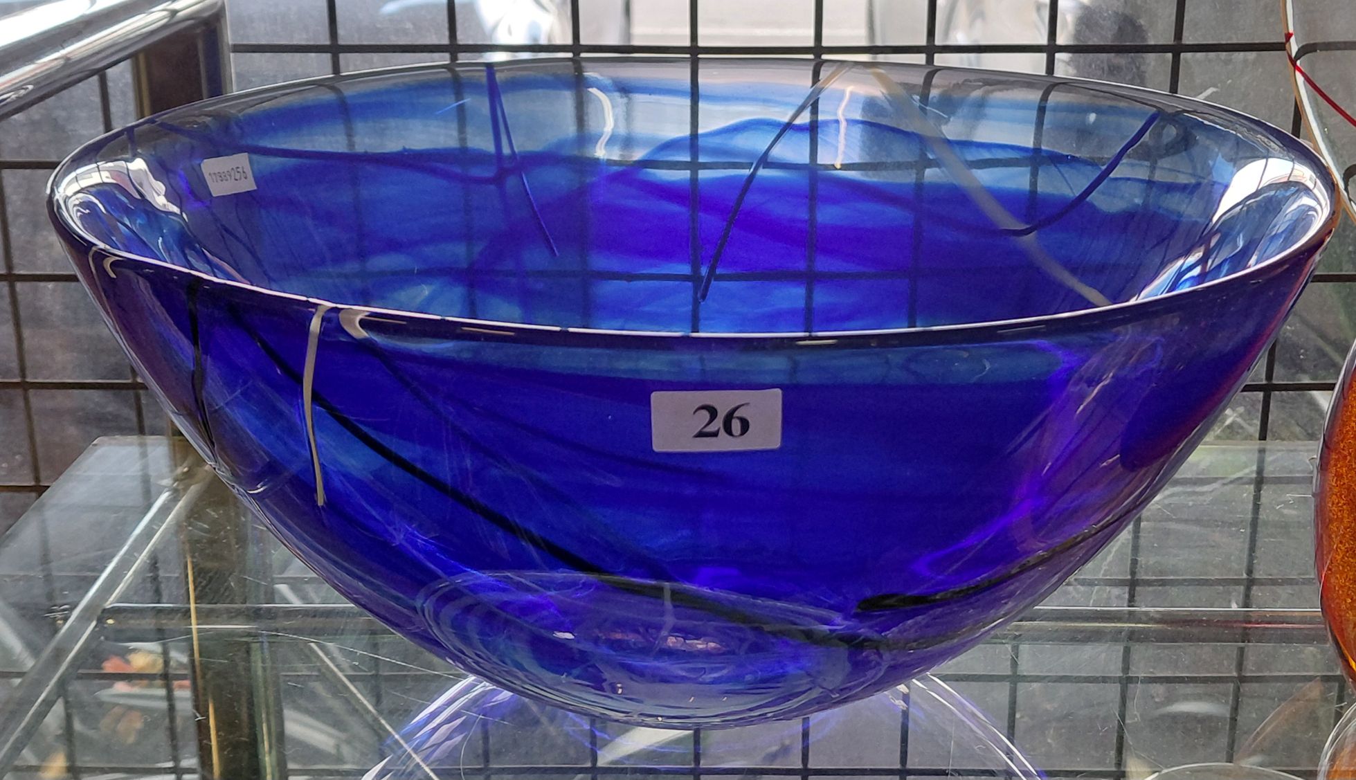 26 · KOSTA BODA ART GLASS MASTER BOWL