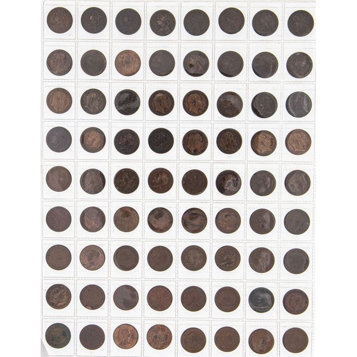 Great Britain, Victoria - Elizabeth II, Farthings, 1869 - 1956, G - VG