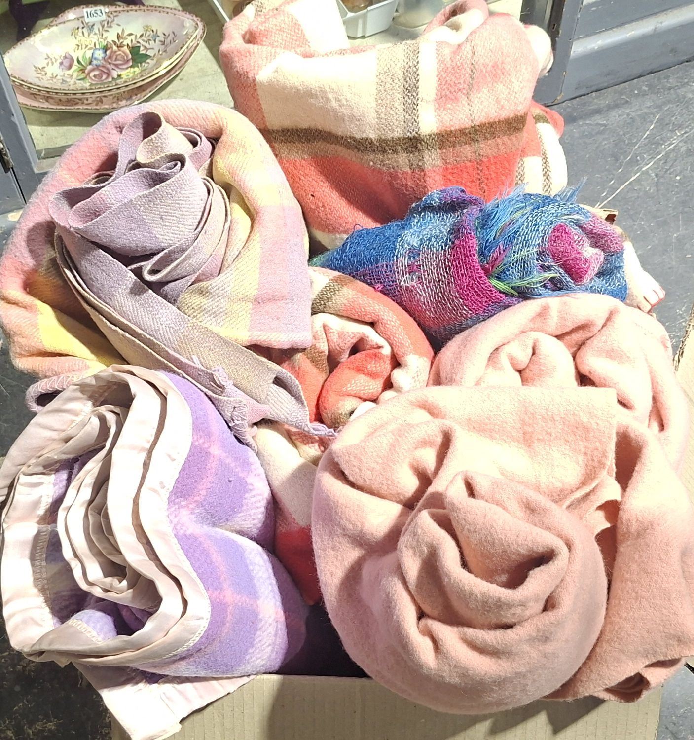 7 Vintage Wool Blankets