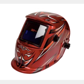Matweld Helmet Auto Dark with GrIndustrial Red |