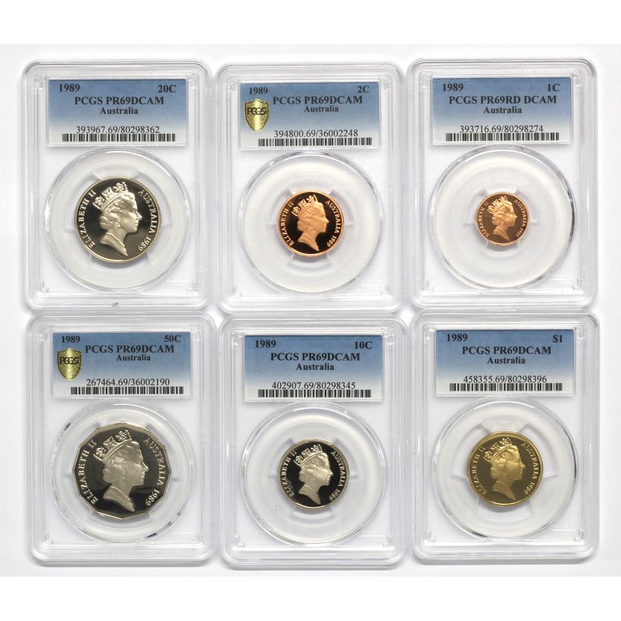 Elizabeth II, Proof Set, 1989 Accumulation