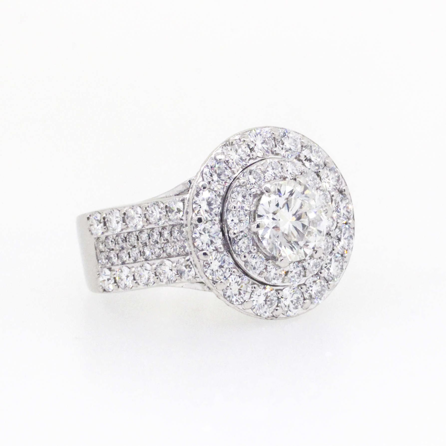 7.47ct Diamond Ring with a Certified Diamond
